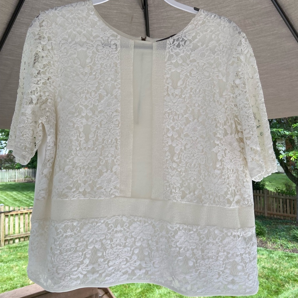 Anthropologie-Sunday in Brooklyn
Lace Top, XL